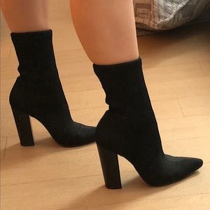 Ankle high booties